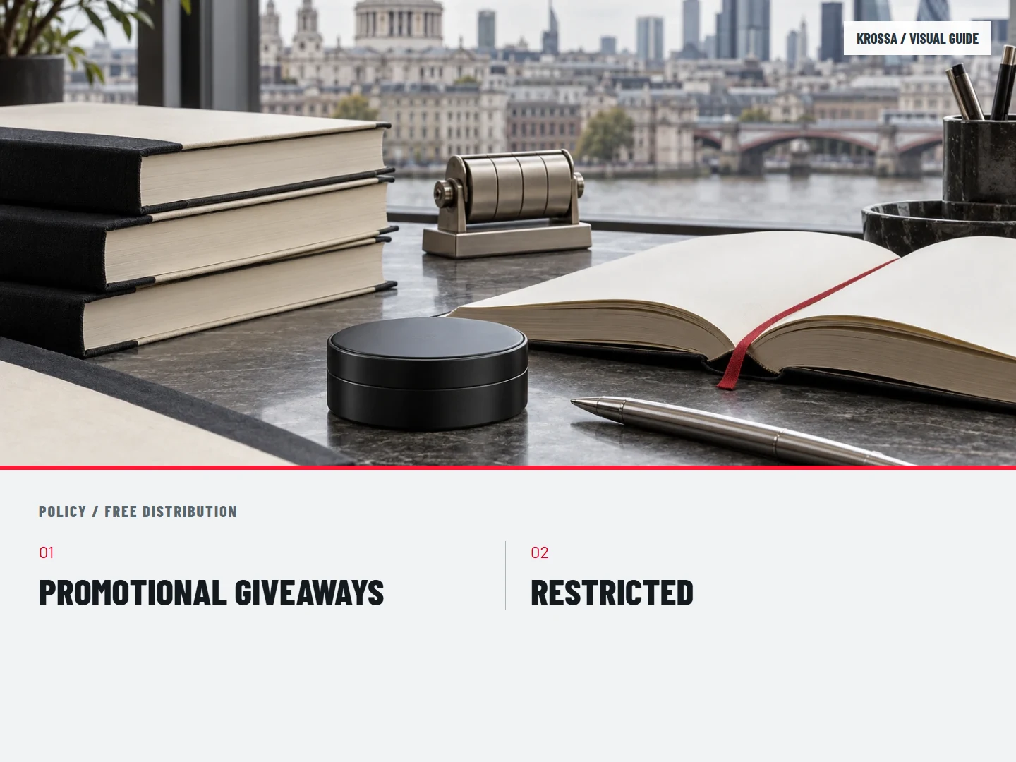 Free distribution: PROMOTIONAL GIVEAWAYS; RESTRICTED